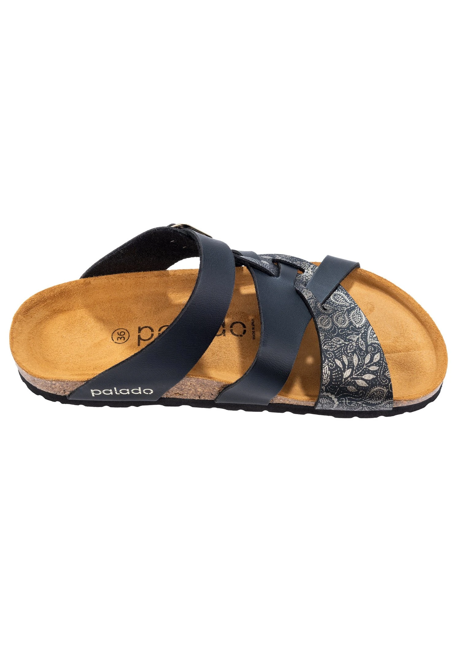 Kreta - Mules - Black-Gold Ornament 4 Kreta - Mules - Black-Gold Ornament – Image 4