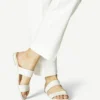 Tamaris Mules - White Leather