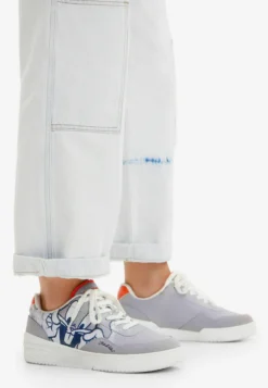 Desigual Bugs Bunny Platform - Baskets Basses - Black