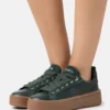 Lacoste Carnaby Plat - Baskets Basses - Dark Green