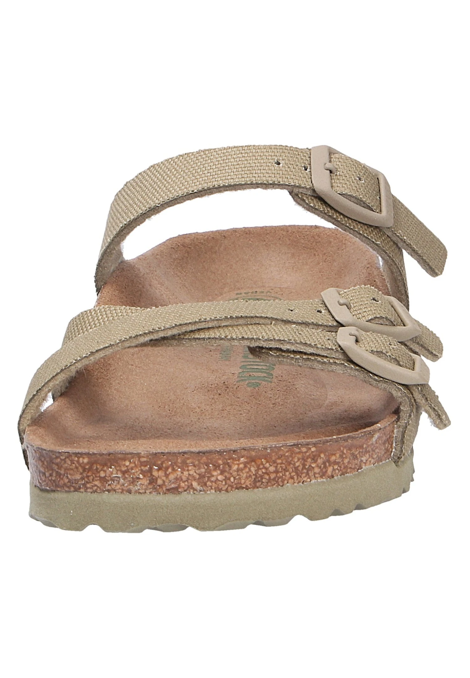 Birkenstock Tieffussbett Pantolette - Mules - Vegancanvasfadedkhaki 6 Birkenstock Tieffussbett Pantolette - Mules - Vegancanvasfadedkhaki – Image 6