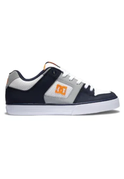 DC SHOES Pure - Baskets Basses - White Grey Blue