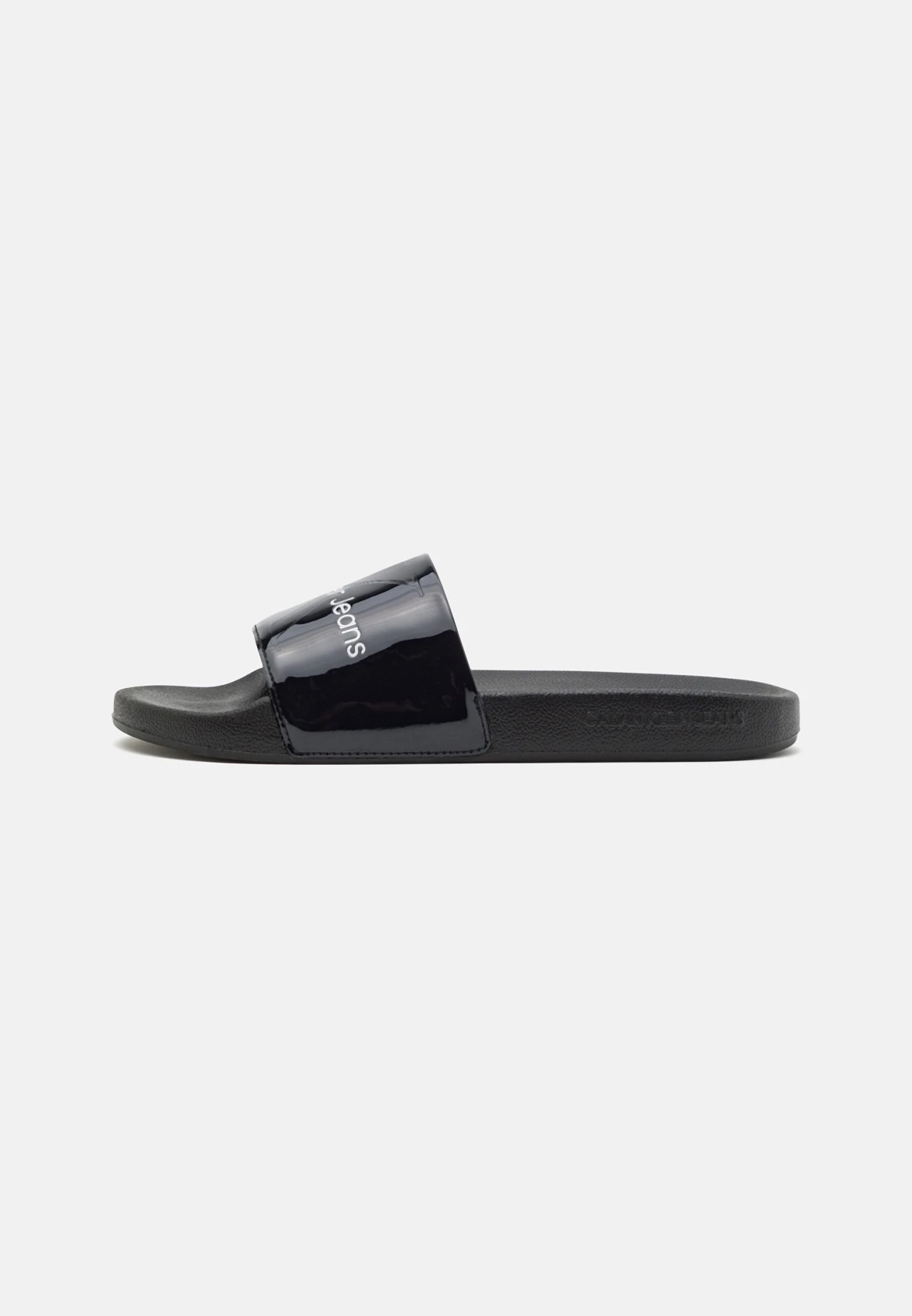Calvin Klein Jeans Slide Monogram - Mules - Metallic Blue 2 Calvin Klein Jeans Slide Monogram - Mules - Metallic Blue – Image 2