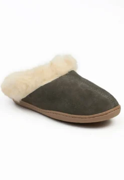 Minnetonka Sheepskin - Mules - Grey -Magasin De Chaussures Mode Pour Femmes eb45c6dfeb9343ae84ad426d434ad9dc