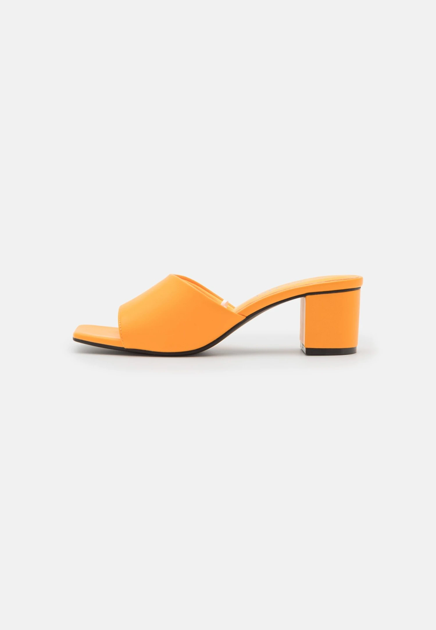 Monki Mules À Talons - Orange 2 Monki Mules À Talons - Orange – Image 2
