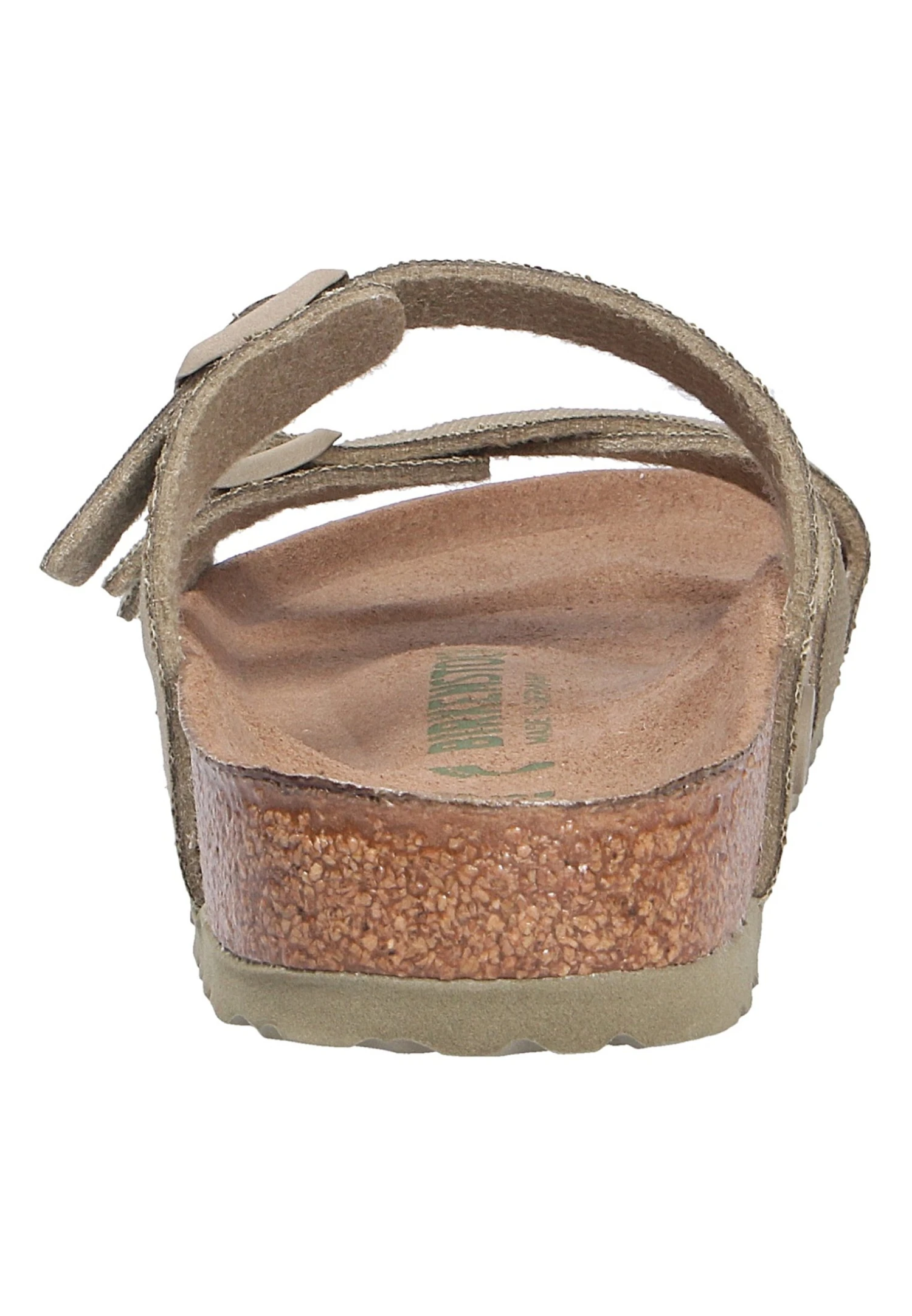 Birkenstock Tieffussbett Pantolette - Mules - Vegancanvasfadedkhaki 4 Birkenstock Tieffussbett Pantolette - Mules - Vegancanvasfadedkhaki – Image 4