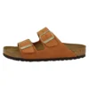 Birkenstock Arizona Sfb Nubuck Narrow - Mules - Pecan