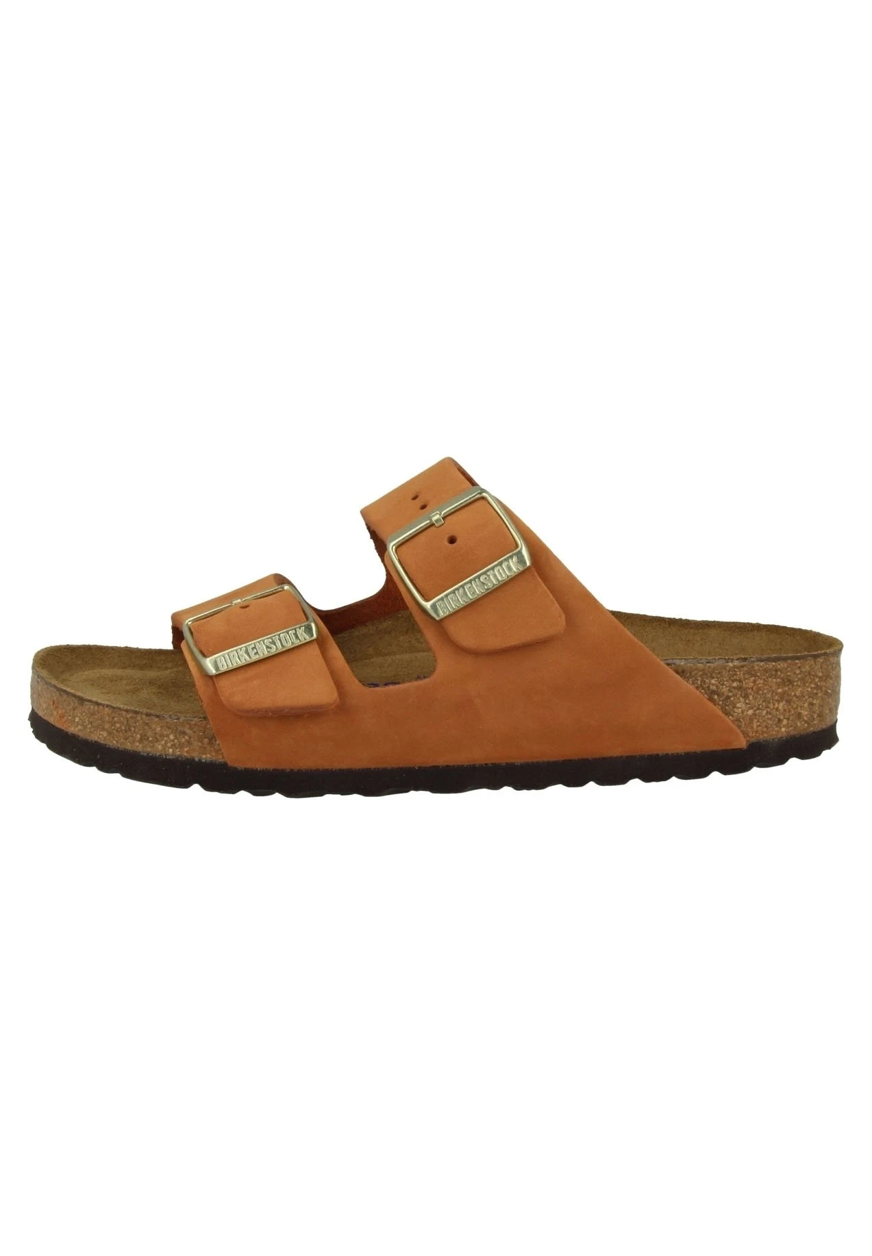 Birkenstock Arizona Sfb Nubuck Narrow - Mules - Pecan 1 Birkenstock Arizona Sfb Nubuck Narrow - Mules - Pecan