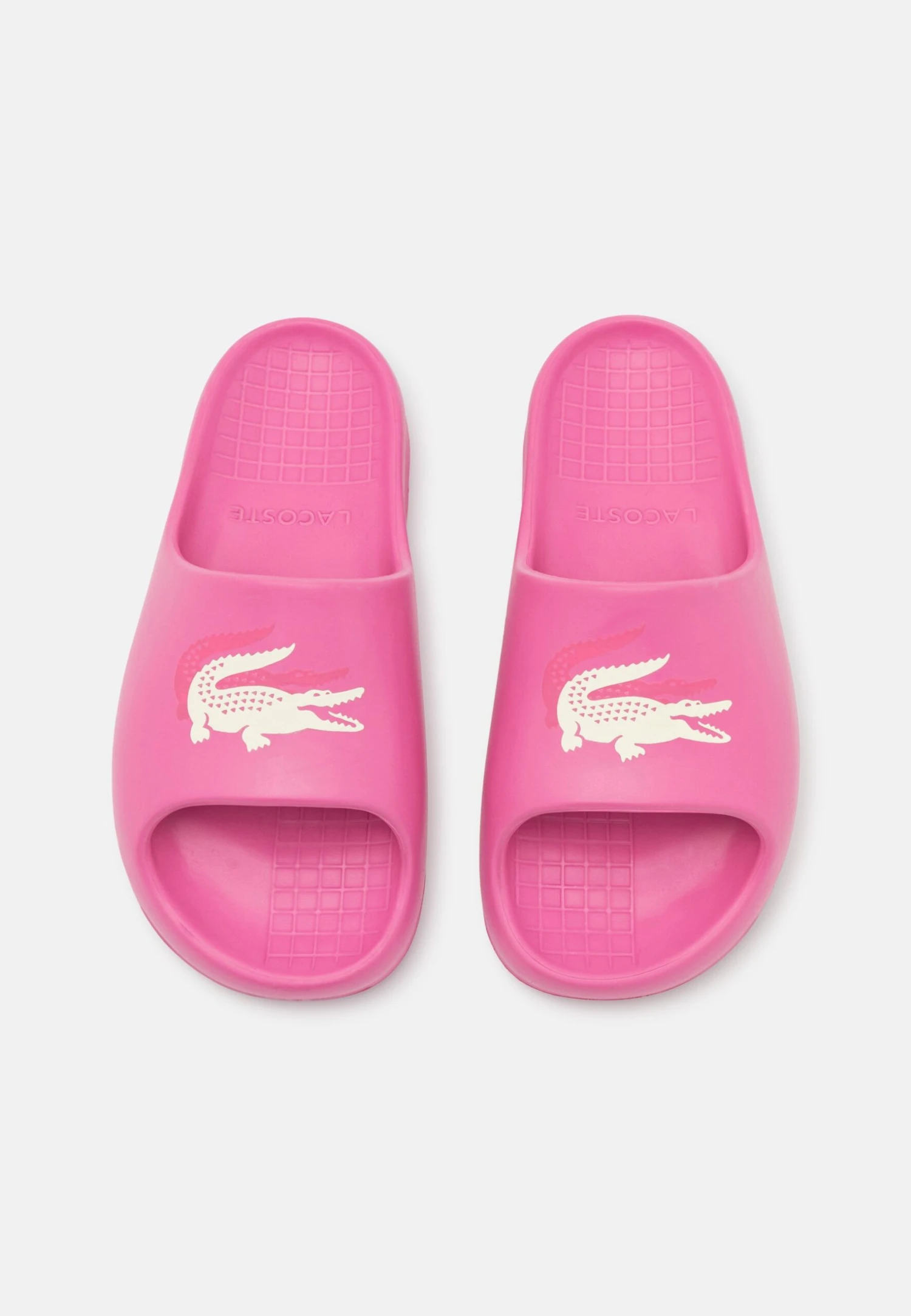 Lacoste Croco 2.0 - Sandales De Bain - Pink/Off White 6 Lacoste Croco 2.0 - Sandales De Bain - Pink/Off White – Image 6