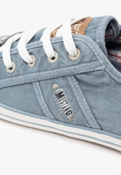 Mustang Baskets Basses - Himmelblau -Magasin De Chaussures Mode Pour Femmes fb8b7a169fa94dcc882c49f0a7eb8f49
