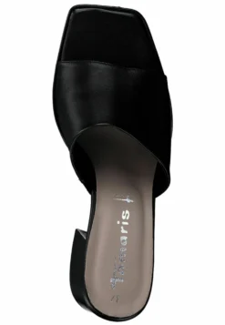 Tamaris Mules À Talons - Black Leather -Magasin De Chaussures Mode Pour Femmes fdf50caaff224896aa05af2bfee2c432