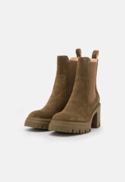 Pier One Leather - Bottines À Talons Hauts - Khaki 8 Pier One Leather - Bottines À Talons Hauts - Khaki -Magasin De Chaussures Mode Pour Femmes ff13d28992db4166bc36801bf3a65856 scaled